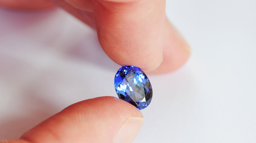 tanzanit, drahokam, Tanzánia