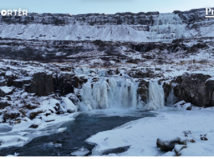 vodopád, Dynjandi, Island, mReportér