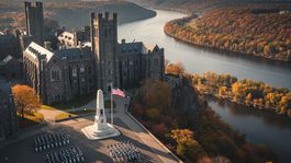 Vojenská akadémia West Point - obrázok vytvorený AI