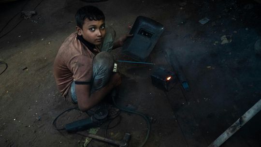 Bangladéš - šrotovisko