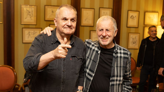 Jožo Ráž a Ján Baláž.