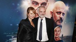 Herci Lenka Vlasáková a Ivan Trojan na premiére novinky Neporaziteľní. 