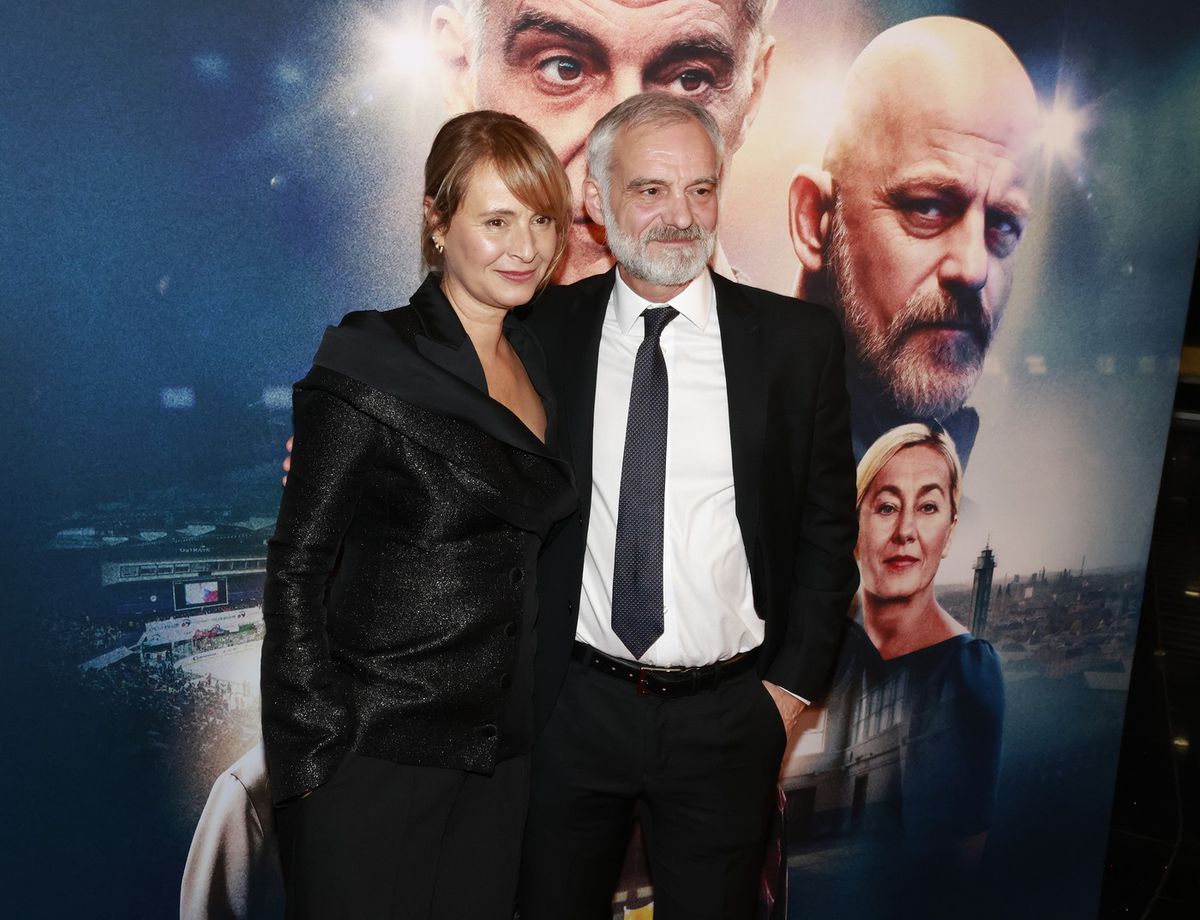 Herci Lenka Vlasáková a Ivan Trojan na premiére...