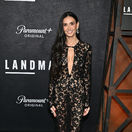 Herečka Demi Moore sa na premiére objavila v kreácii Gucci. Priehľadnej. 