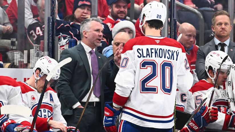 Juraj Slafkovský Martin St. Louis