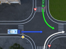 Tri autá, jedna križovatka: Viete, kto prejde...