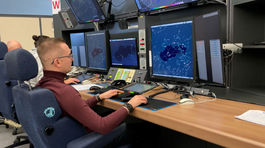 Na snímke letové prevádzkové služby a letový...