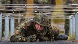 Nemecký vojak počas výcviku