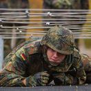 Nemecký vojak počas výcviku