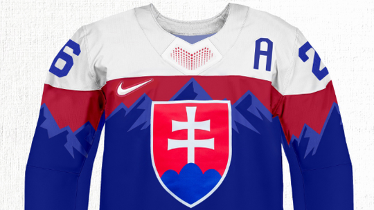 Dominantou sú Tatry. Hokejisti predstavili nové dresy na ZOH 2026