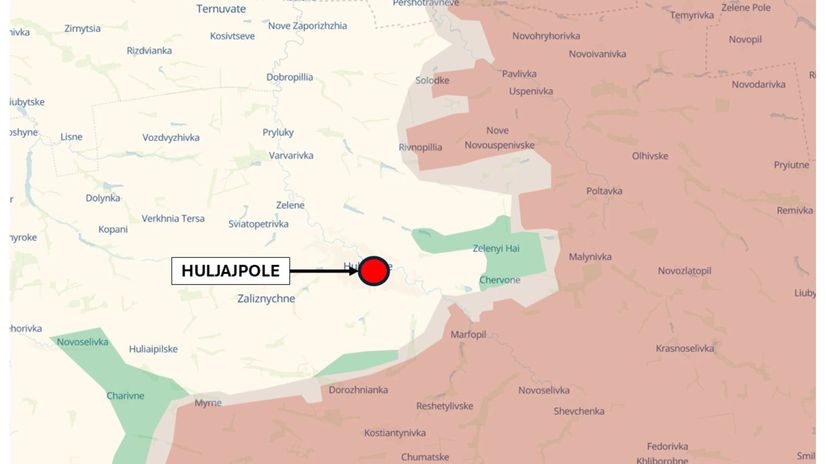 Huljajpole, Ukrajina 12. novembra 2025