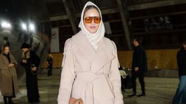 Influencerka Ivana Gáborík bola takmer inkognito. 