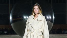 Modelka Michaela Hlaváčková na prehliadke...