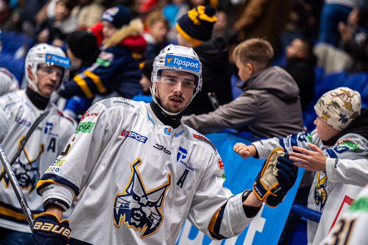 Dávid Romaňák (6) v drese Spišskej Novej Vsi.