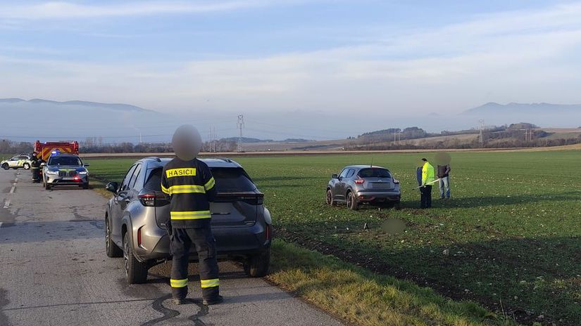 tragická nehoda, zrážka, polícia, hasiči