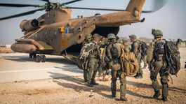 Vojaci Izraelských obranných síl počas cvičenia 12. novembra 2025