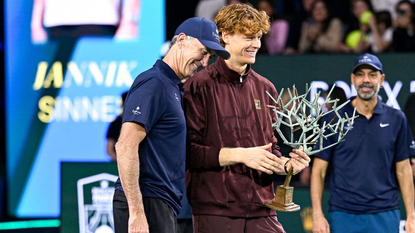 Jannik Sinner, Darren Cahill