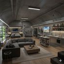 Súkromný podzemný bunker - obrázok vytvorený AI