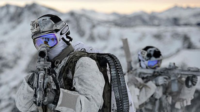 Navy SEALs v zime