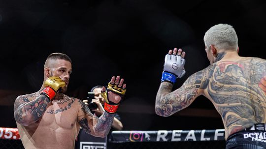 Vztýčený prostredník, slovné útoky. Slovenskému bojovníkovi praskli nervy, po zápase napadol diváka