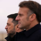 Francúzsko Ukrajina Macron Zelenskyj návšteva stretnutie uaru