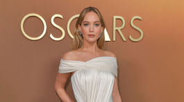 Jennifer Lawrence v kreácii Dior