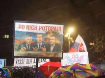 protest, fico, danko, pellegrini, november 89