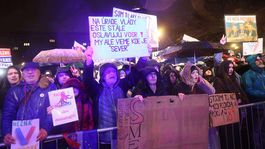 protest zhromaždenie BA