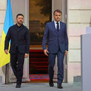 Volodymyr Zelenskyj a Emmanuel Macron v Paríži