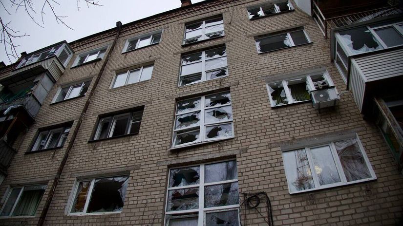 Dnipro po ruskom útoku 18. novembra 2025