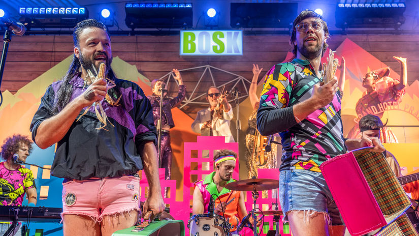 Husa na provázku, Dominik Teleky