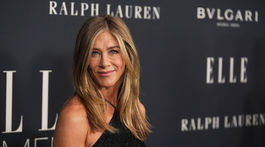 Laureátka ELLE Jennifer Aniston na akcii Elle Women in Hollywood.