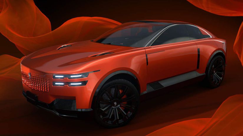 Koncept Century je majestátnym SUV-kupé. Jeho...