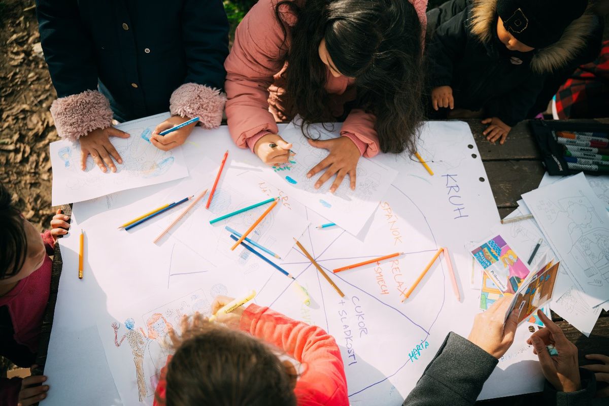 Deti sa učia ako má vyzerať zdravé stravovanie