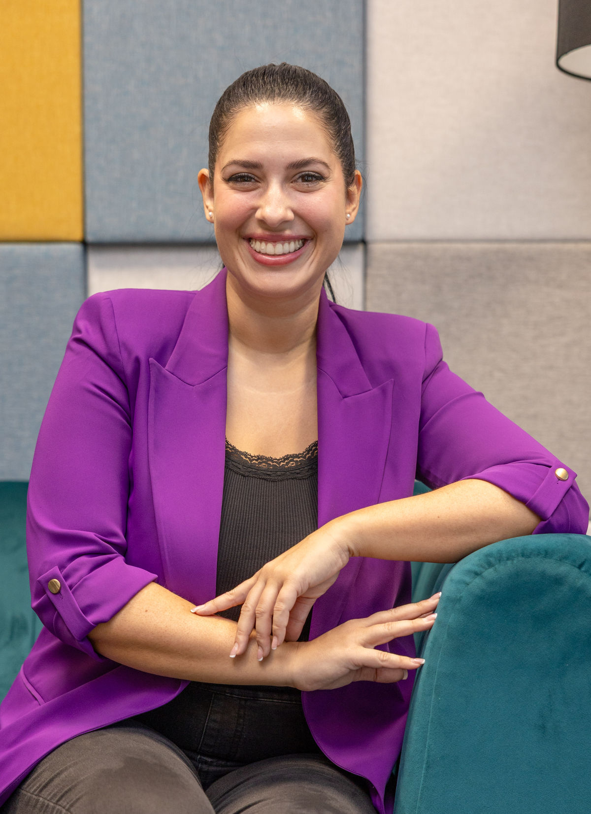 Moderátorka a politická redaktorka Lenka Ježová...