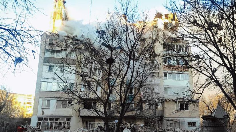 Následky ruskeho útoku 19. novembra 2025 v...