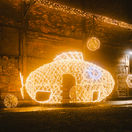 svetelný park, Komárno, mReportér