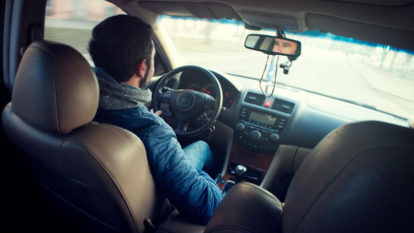 vodič, šofér, auto, volant, doprava, jazda,...