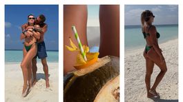 Krásna Aryna Sabalenková na Maldivách