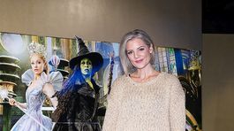 Herečka Barbora Chlebcová na premiére muzikálu...