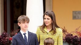Charlotte Casiraghi a jej synovia Raphaël Elmaleh a Balthazar Rassam