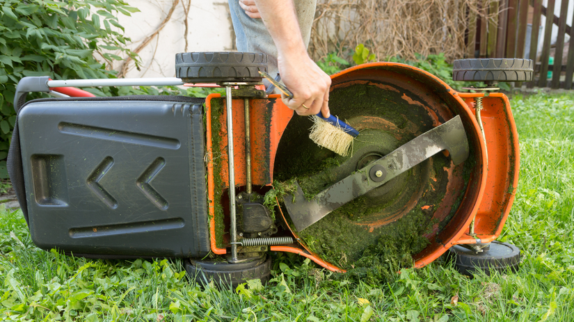 kosačka, údržba, zazimovanie,