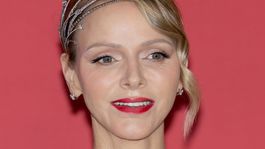 Monacka princezná Charlene v závere osláv...