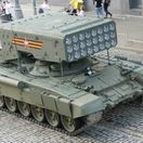 Ruský ťažký raketomet TOS-1A Solncepek