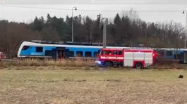 vlaky, Česko, zrážka