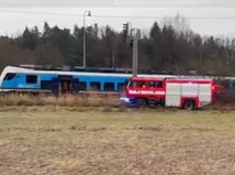 vlaky, Česko, zrážka