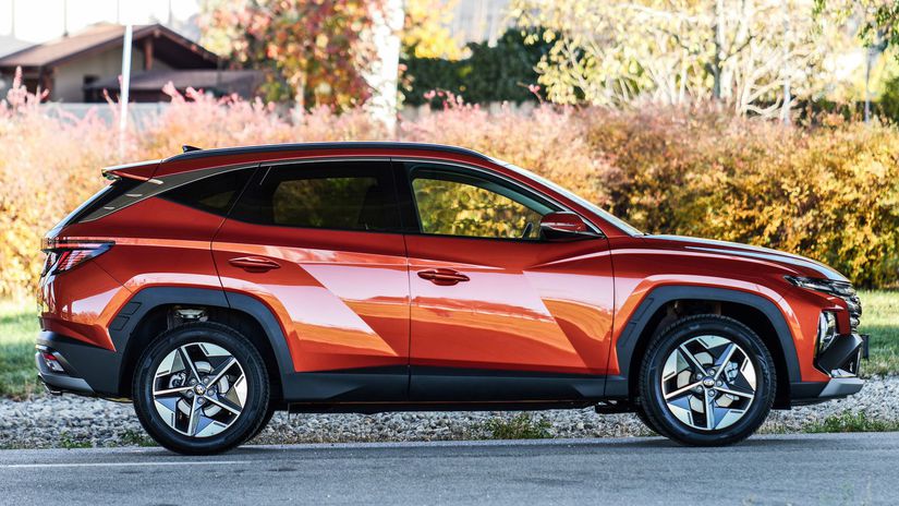 Náš exemplár mal 18-palcové disky a oranžový...