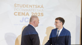 Absolútny víťaz súťaže Jakub Jelínek z Fakulty...