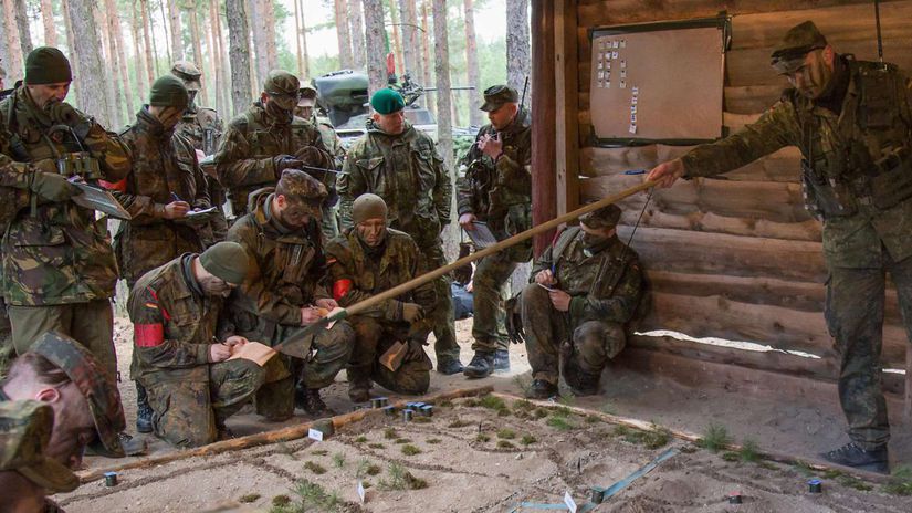 Výuka príslušníkov Bundeswehru