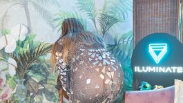 Modelka Andrea Verešová v transparentných...